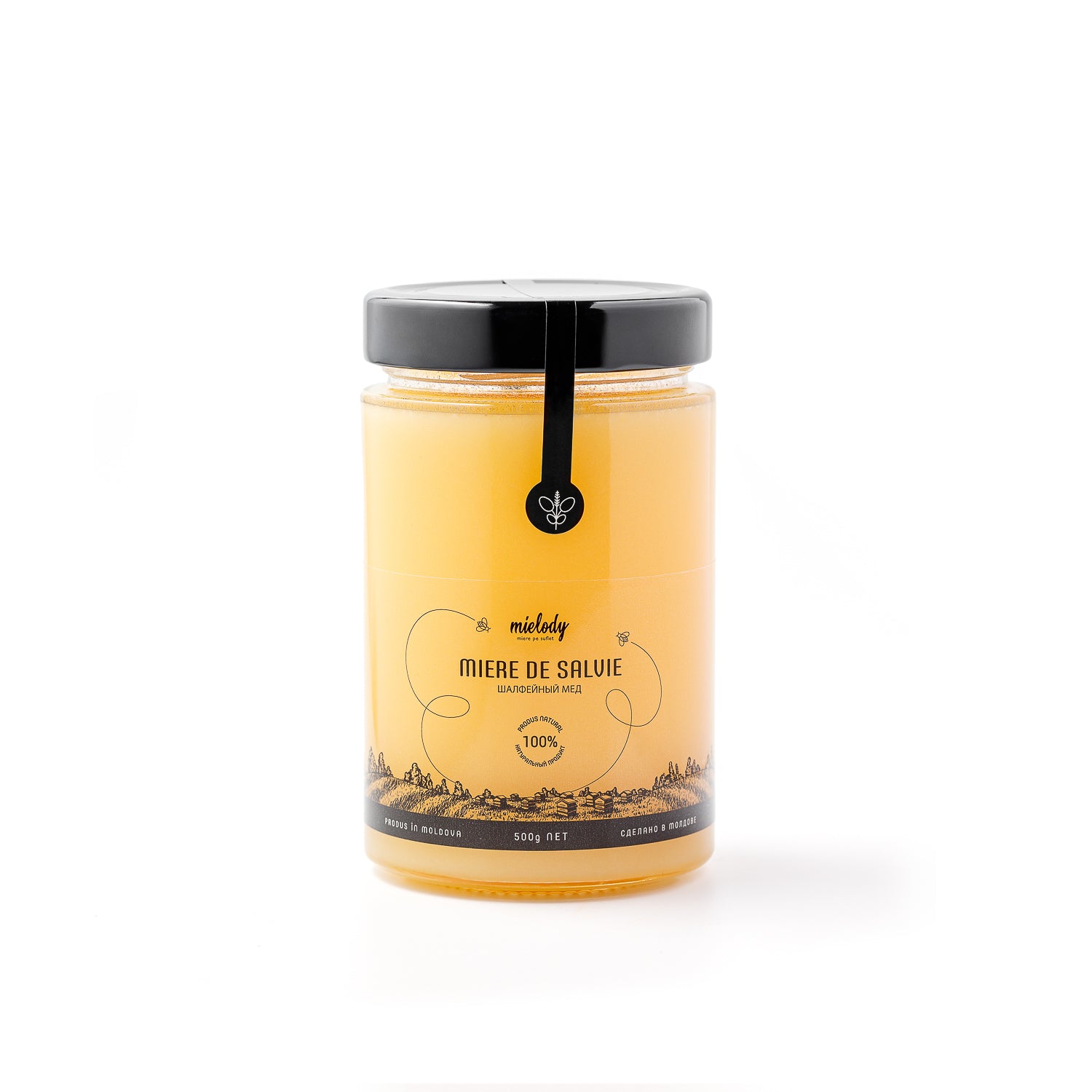 Borcan Miere Salvie Mielody 500 g fata